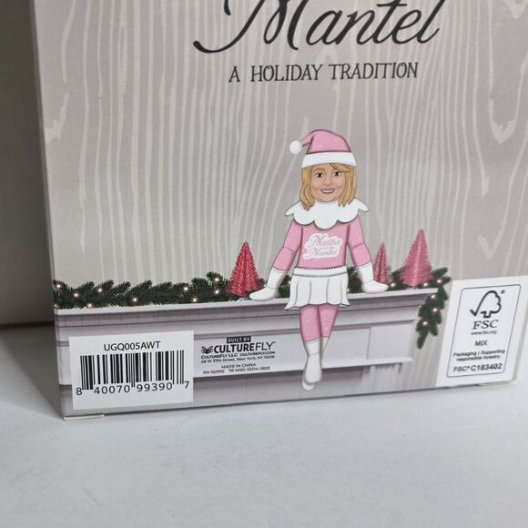 Martha Stewart Holiday Ornament Martha On The Mantel Christmas Decor - NEW - Picture 3 of 7